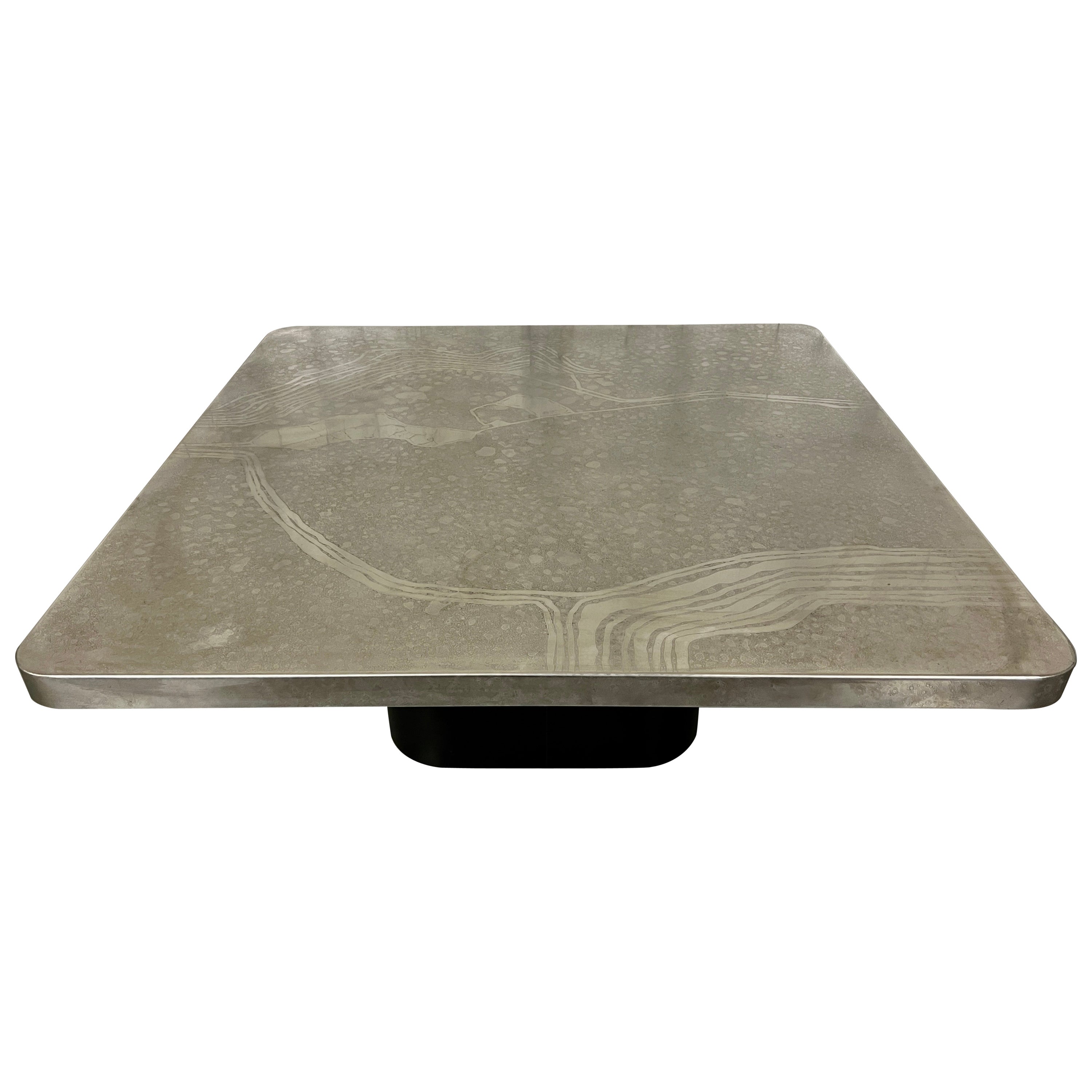 Etched Heinz Lilienthal Coffee Table