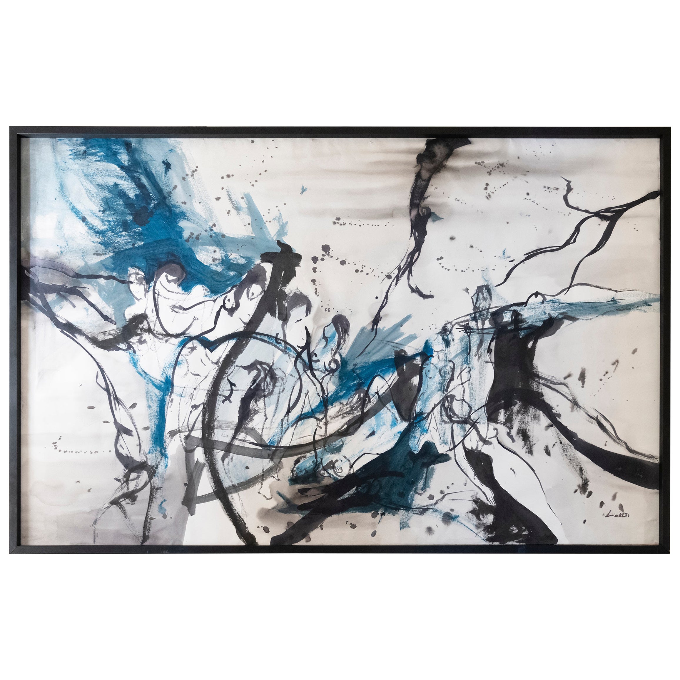 Alex Loreti "Untitled 13" Abstract Decorative Wall Art, Italy, 2022 For Sale