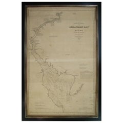 1889 Sea Chart Map of Delaware Bay by George Eldridge, Chart No. 11