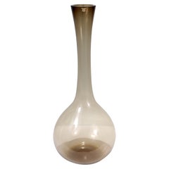 Very Large Labeled Gullaskruf Mid-Century Modern Swedish Art Glass Vase