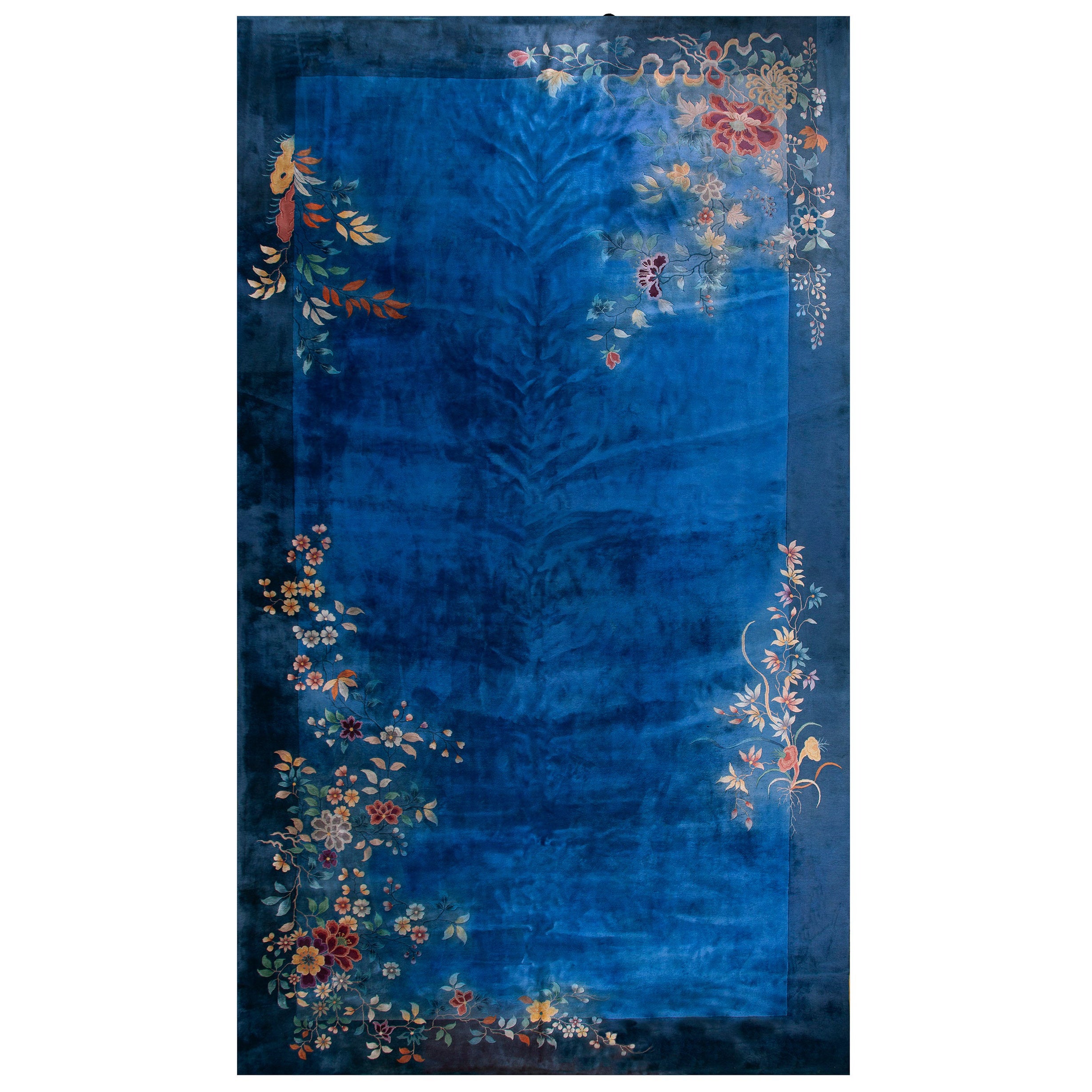 Chinesischer Art-déco-Teppich aus den 1930er Jahren ( 13''8 x 24'' - 417 x 732 cm)
