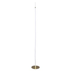 Bloom Floor Lamp in Brass and Fabric by Morghen Studio