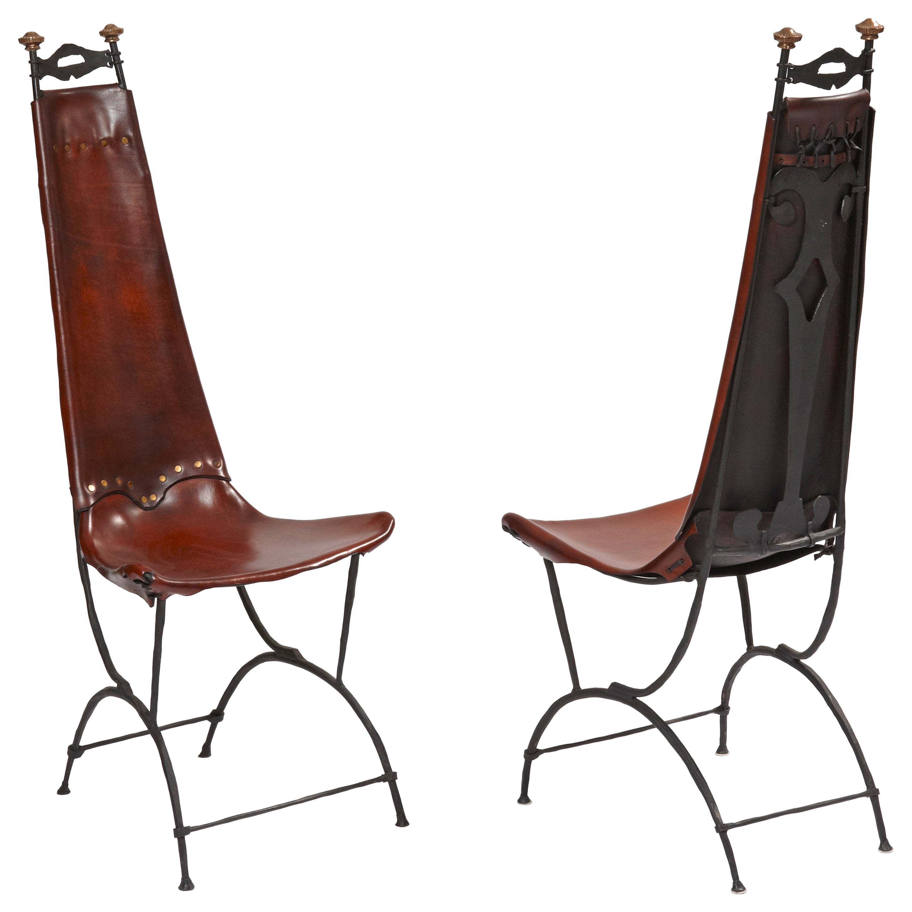 1970s, Set of 5 Chairs by Sido & François Thévenin