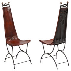 1970s, Set of 5 Chairs by Sido & François Thévenin