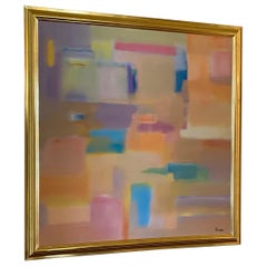 Artwork  Abstract Oil on Canvas Painting by Frederick Faviano