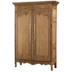 19th Century Country French Armoire from Normandie ~ Brittany
