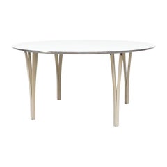 Super Elipse Dining Table by Piet Hein & Bruno Mathsson for Fritz Hansen