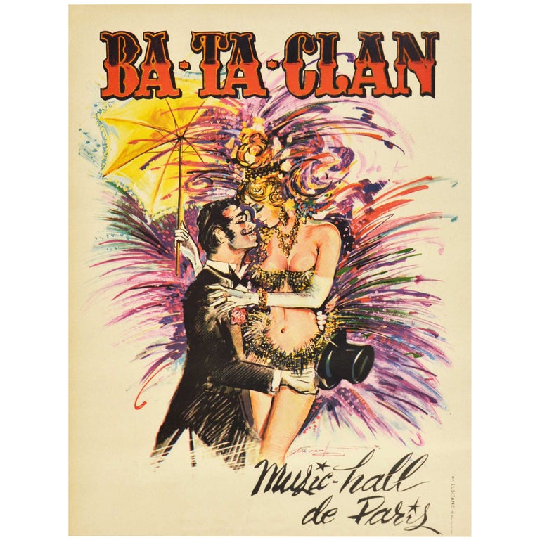 Vintage Burlesque Posters - 5 For Sale on 1stDibs