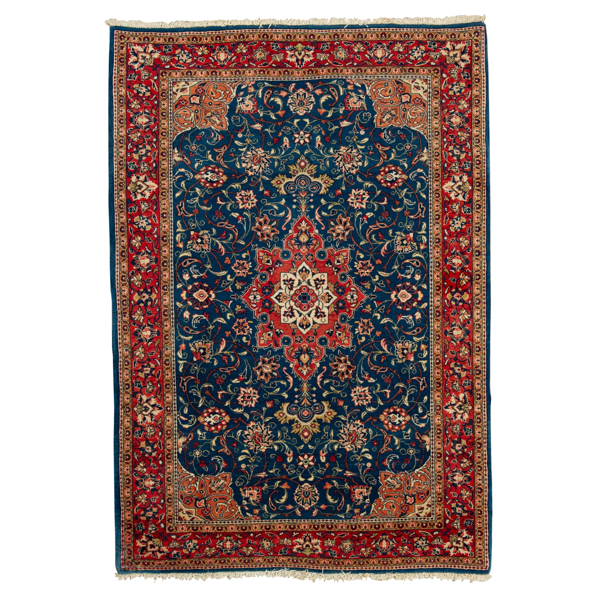 Orientalischer Teppich aus Indien im Angebot