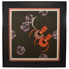 "Red Birds & Redbuds" Modern Art Serograph By Charles Harper 1121/1500