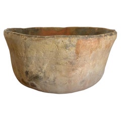 Rustic Terracotta Water Pot from Mexico, circa 1950's
