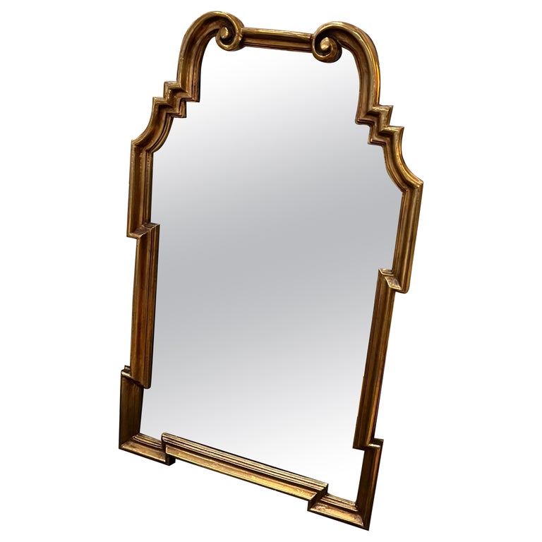 LaBarge Style Gold Leaf Wall Mirror For Sale at 1stDibs labarge