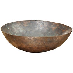 Mid-Century Handmade Copper Bowl
