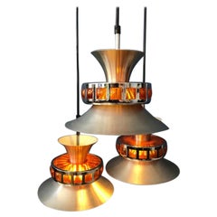 Vintage Space Age-Kaskadenlampe von Lakro Amstelveen, Mid-Century Modern