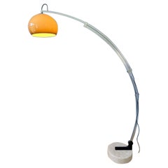 Space Age Arc Floor Lamp in Style of Guzzini by Goffredo Reggiani