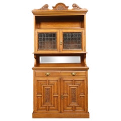 Used Golden Oak Cabinet