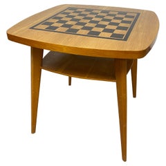 Vintage Hand Made Chess Table