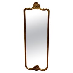 Long French 19th Century Louis Philippe Wall Mirror