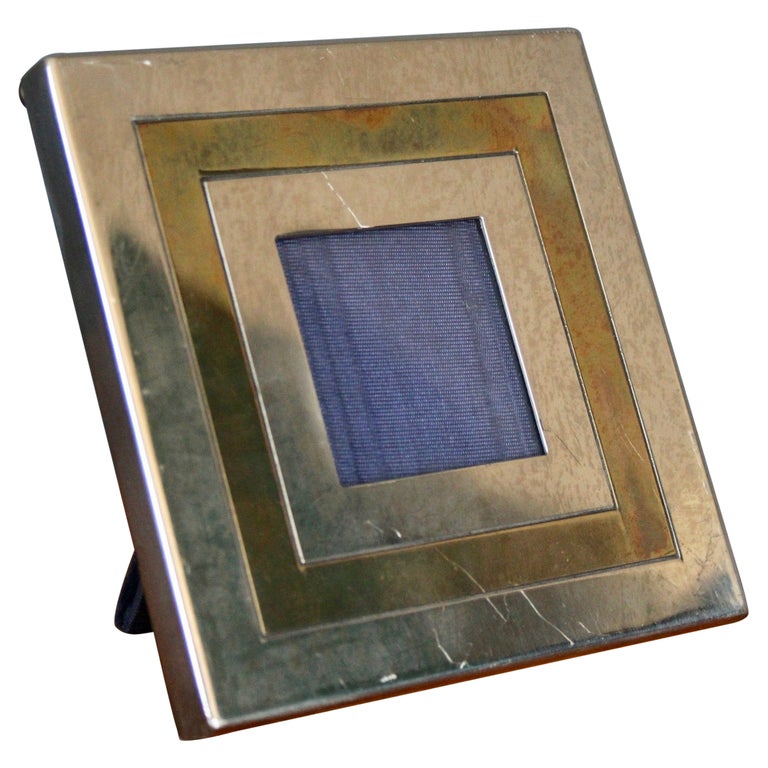 Bicolor Metal Picture Frames For Sale at 1stDibs