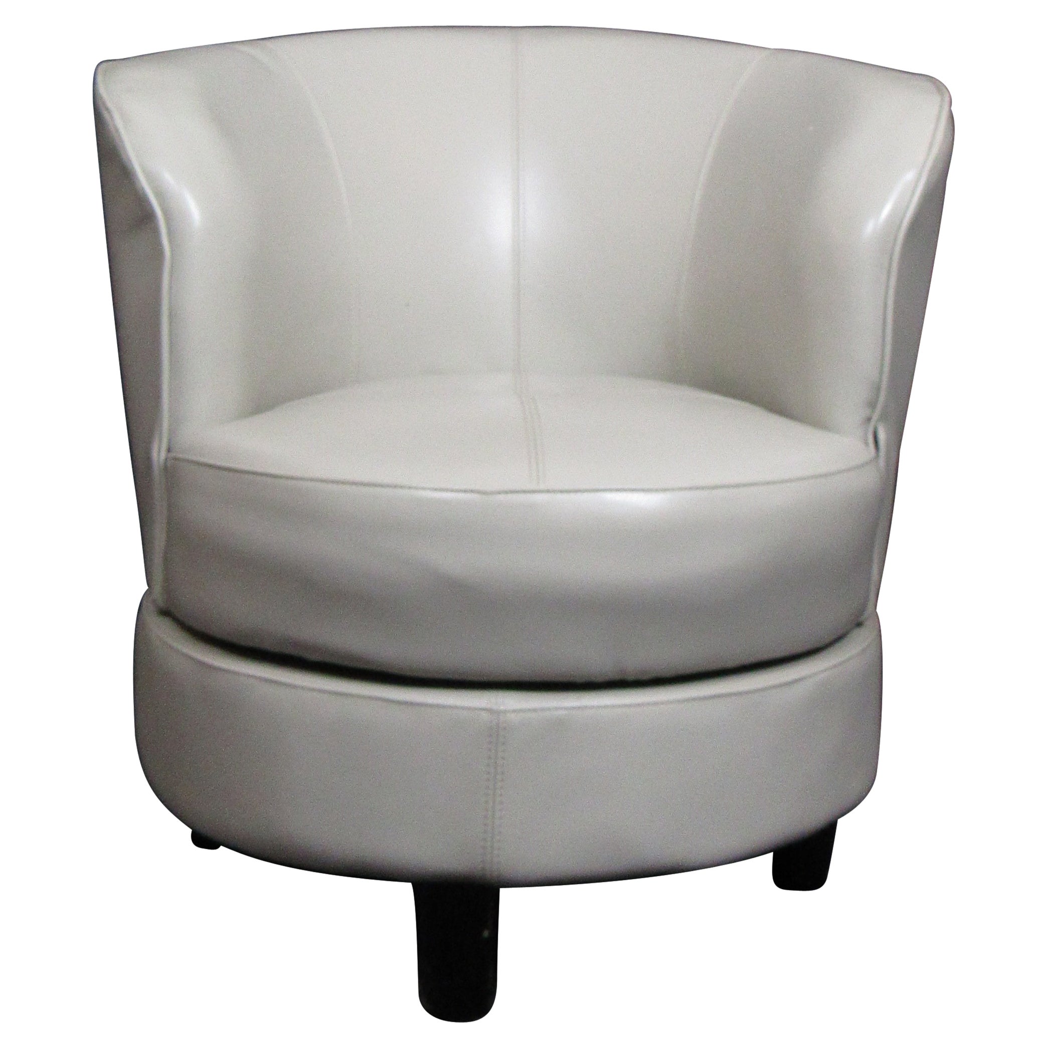 Modern Swivel Club Chair  For Sale