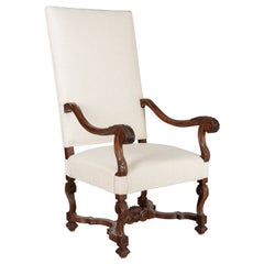 19th Century Louis XIII Style Fauteuil or Arm Chair