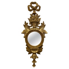 Carved & Gilded Italian Mirror