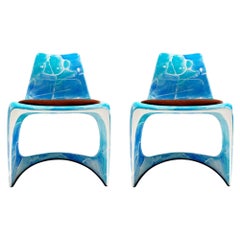 Set of 2 Element 5 Chairs by POLCHA