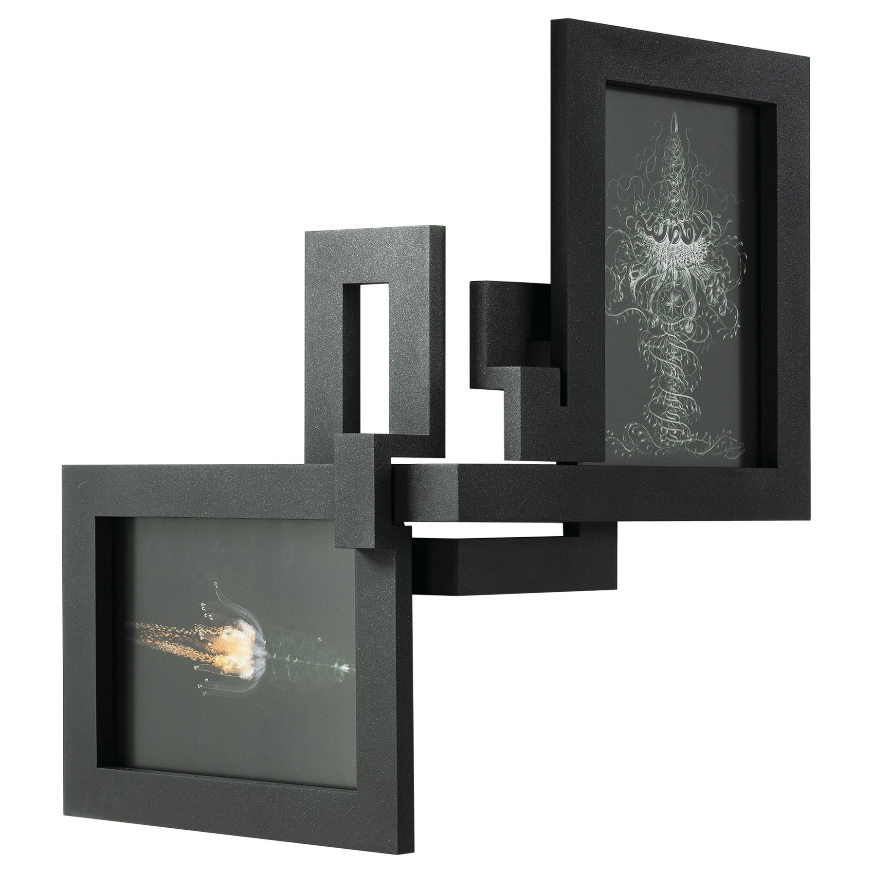 21st Century Nekomat Ae Frame in Wood by Studio Rlon For Sale