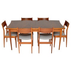 1960's Dining Table & Chairs by Uniflex