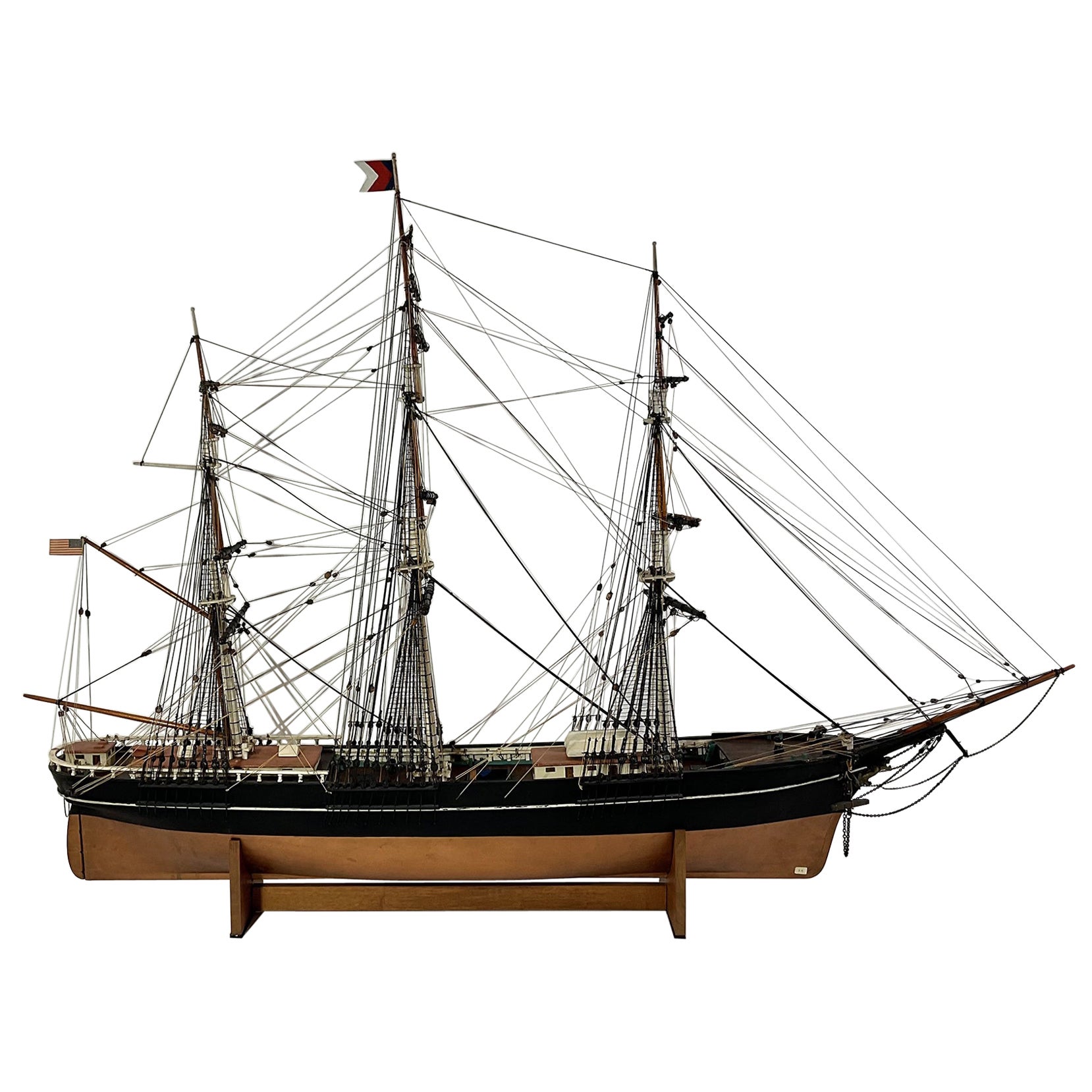 Antikes Schiffsmodell „Sovereign of the Seas“ im Angebot