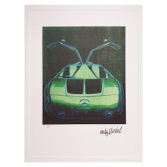 Andy Warhol "" Green Mercedes C111 "