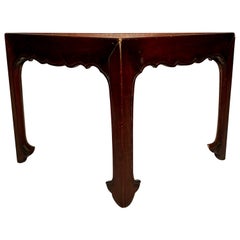 Antique English Mahogany Plate Stand