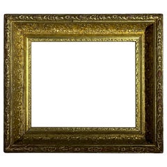 16”x 14” Antique Gold Leaf Wood Frame