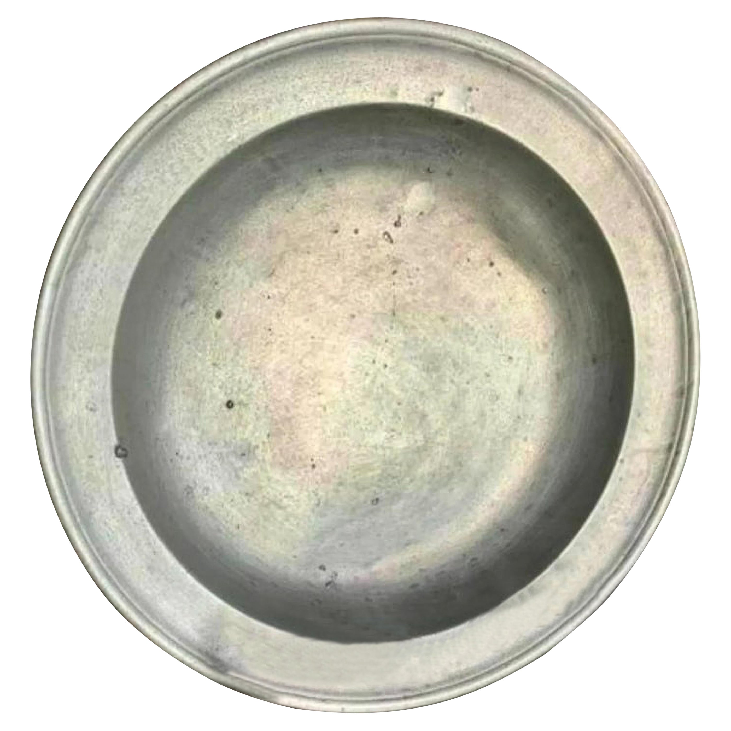 Italian Alms Plate 17th Century For Sale