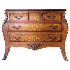 Vintage Louis XV Style Commode/Chest of Drawers