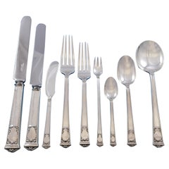 San Lorenzo by Tiffany and Co Sterling Silver Flatware Service Set 111 Pc Dinner