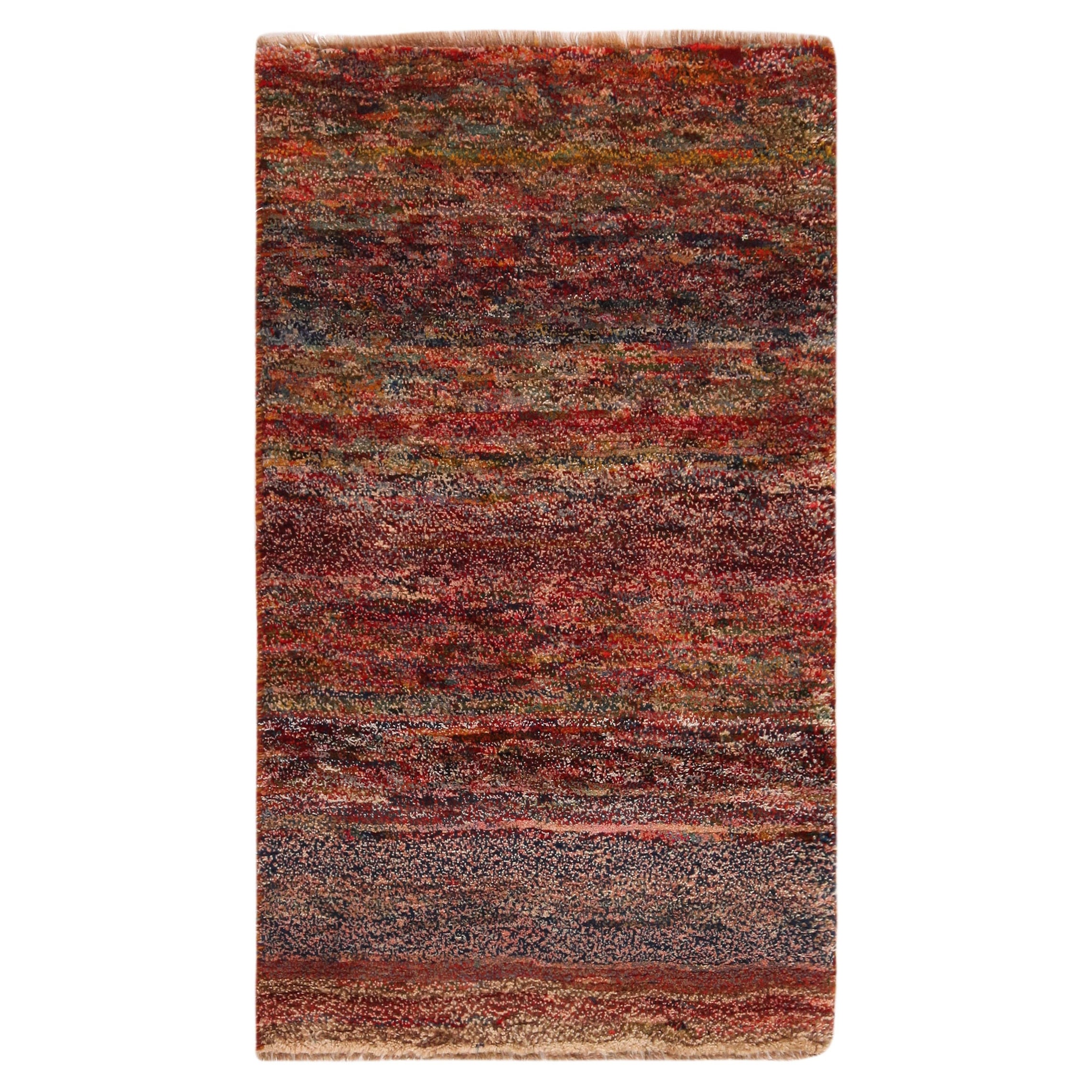 Nazmiyal Collection Vintage Persian Gabbeh Rug. Size 2 ft 8 in x 4 ft For Sale at 1stDibs