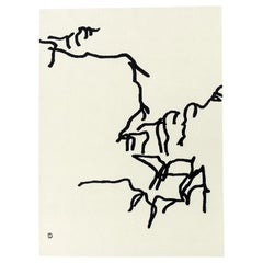 Tapisibujo Tinta 1957 d'Eduardo Chillida pour Nanimarquina