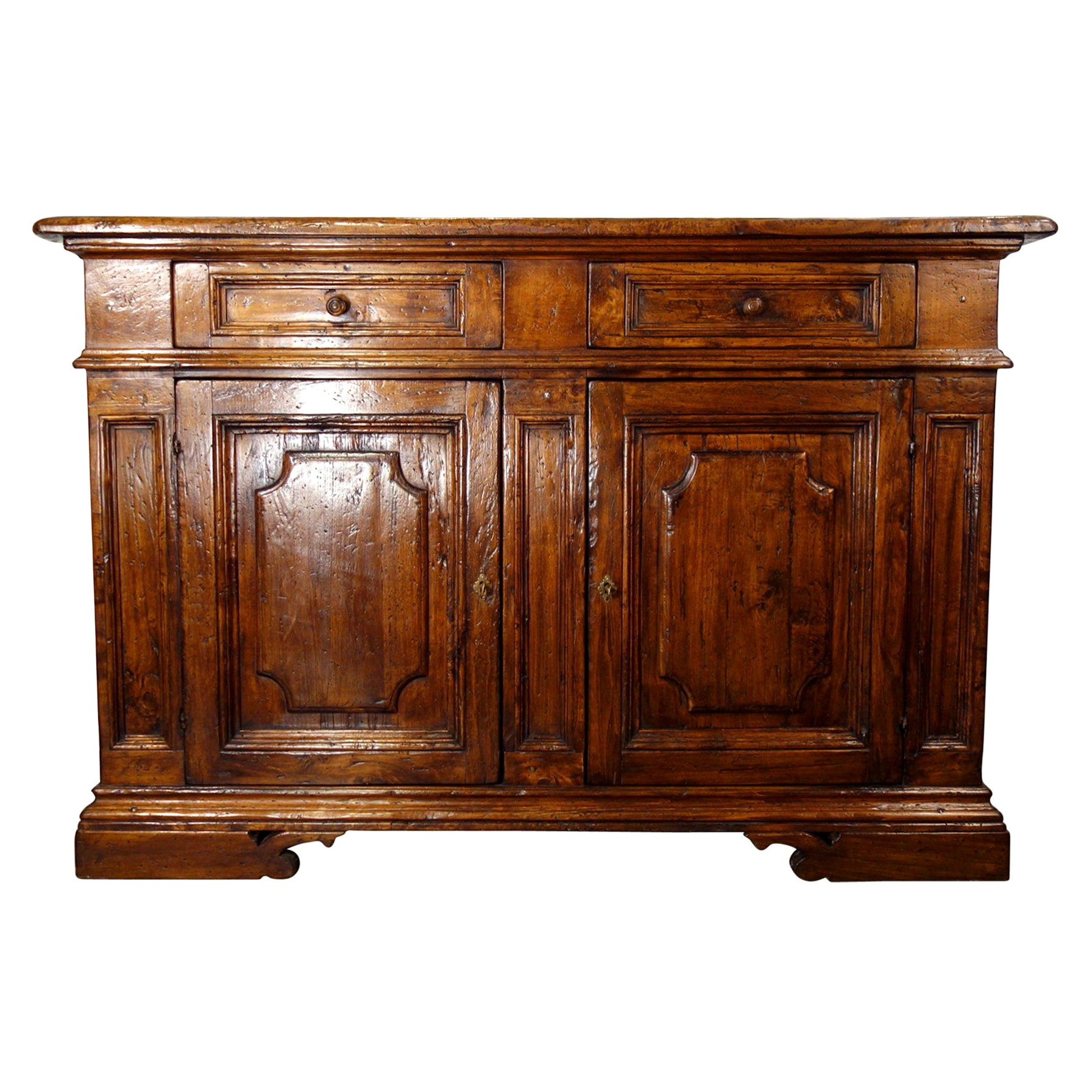17th C Style FIRENZE Rustic Italian Credenza Size & Finish Options to order For Sale