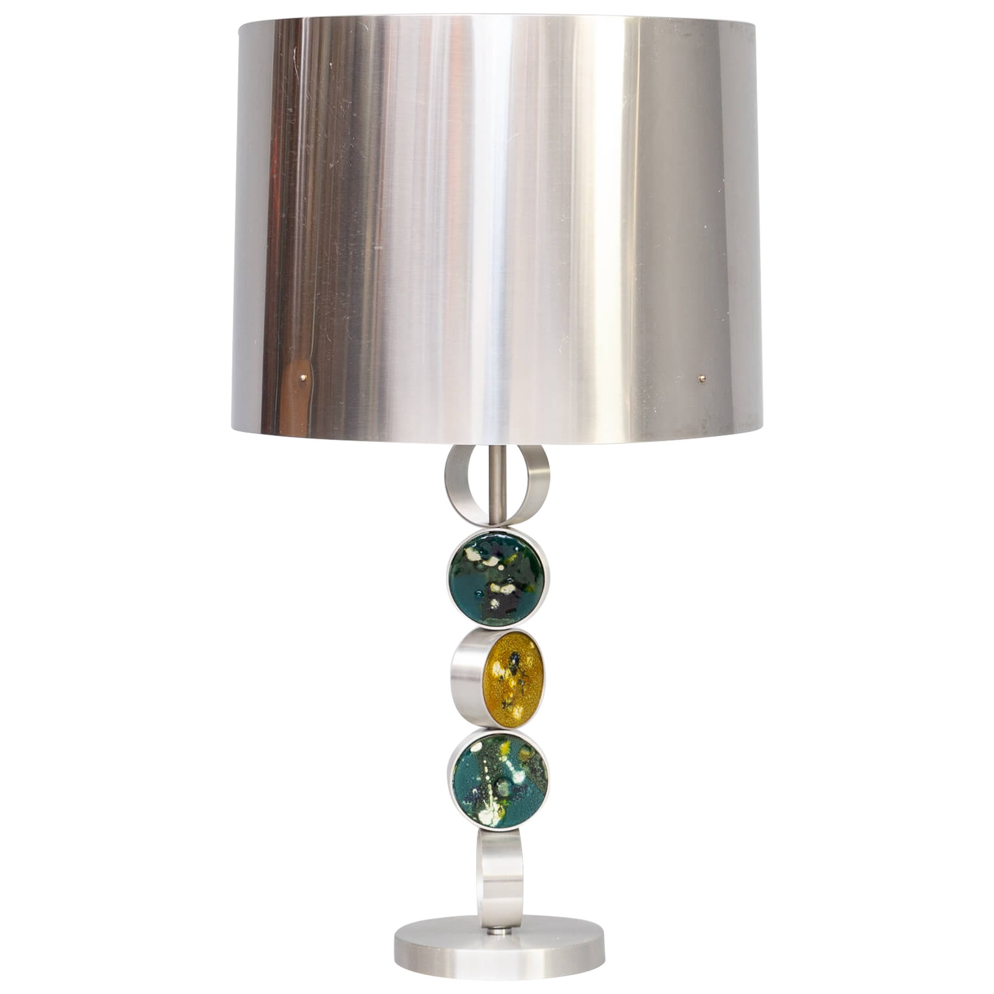 70s Nanny Still D-2095 and Glass Table Lamp RAAK Amsterdam For Sale at 1stDibs