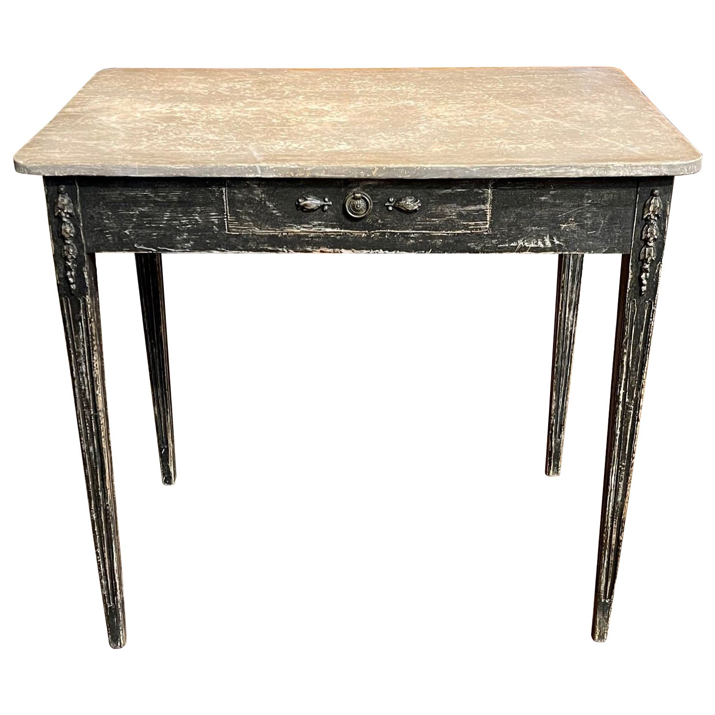 Swedish Neo-Classical Writing Table For Sale