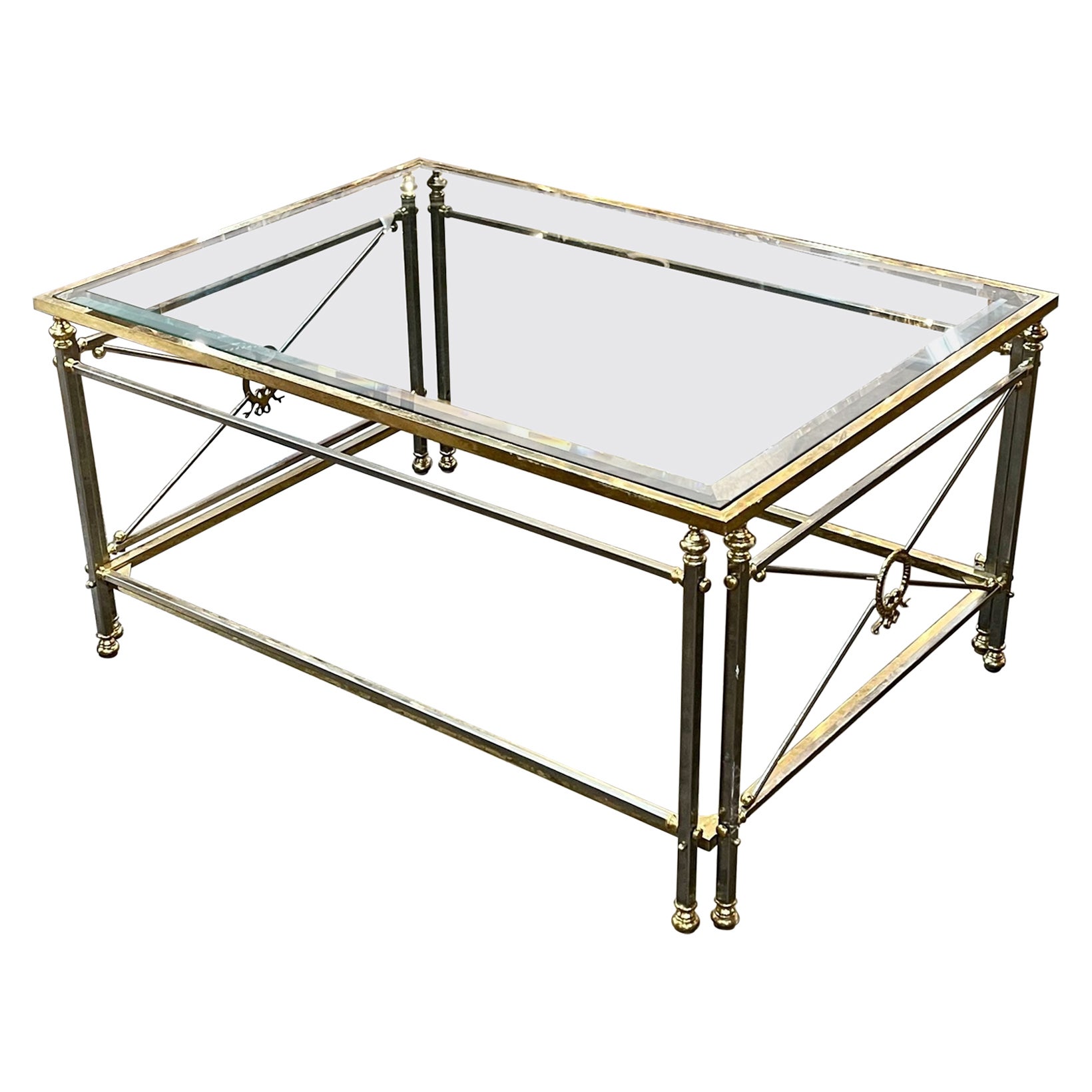 French Jansen Style Coffee Table