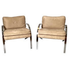 Pair of Paul Tuttle Arco Lounge Chairs