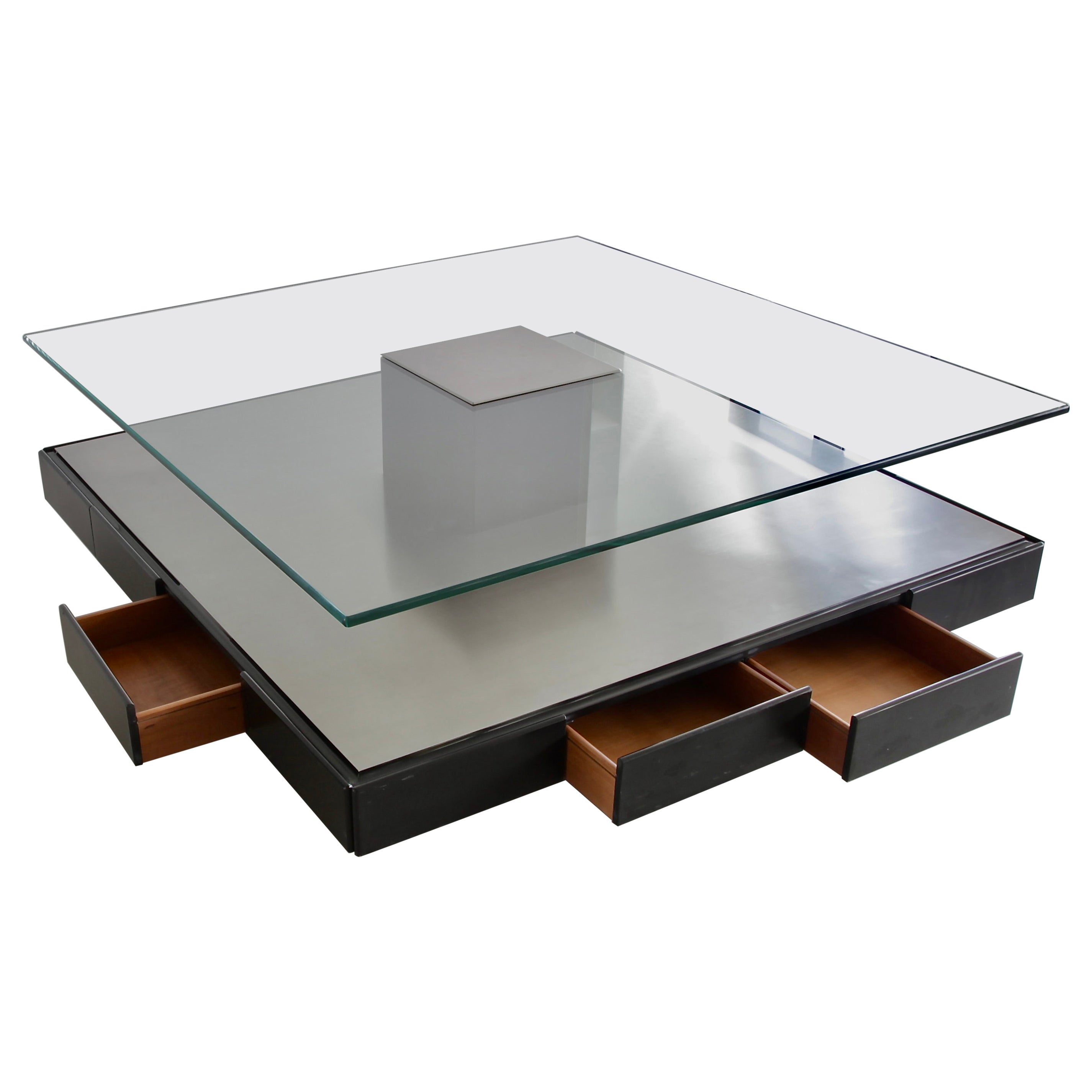 Grande table basse Marco FANTONI pour TECNO 1971