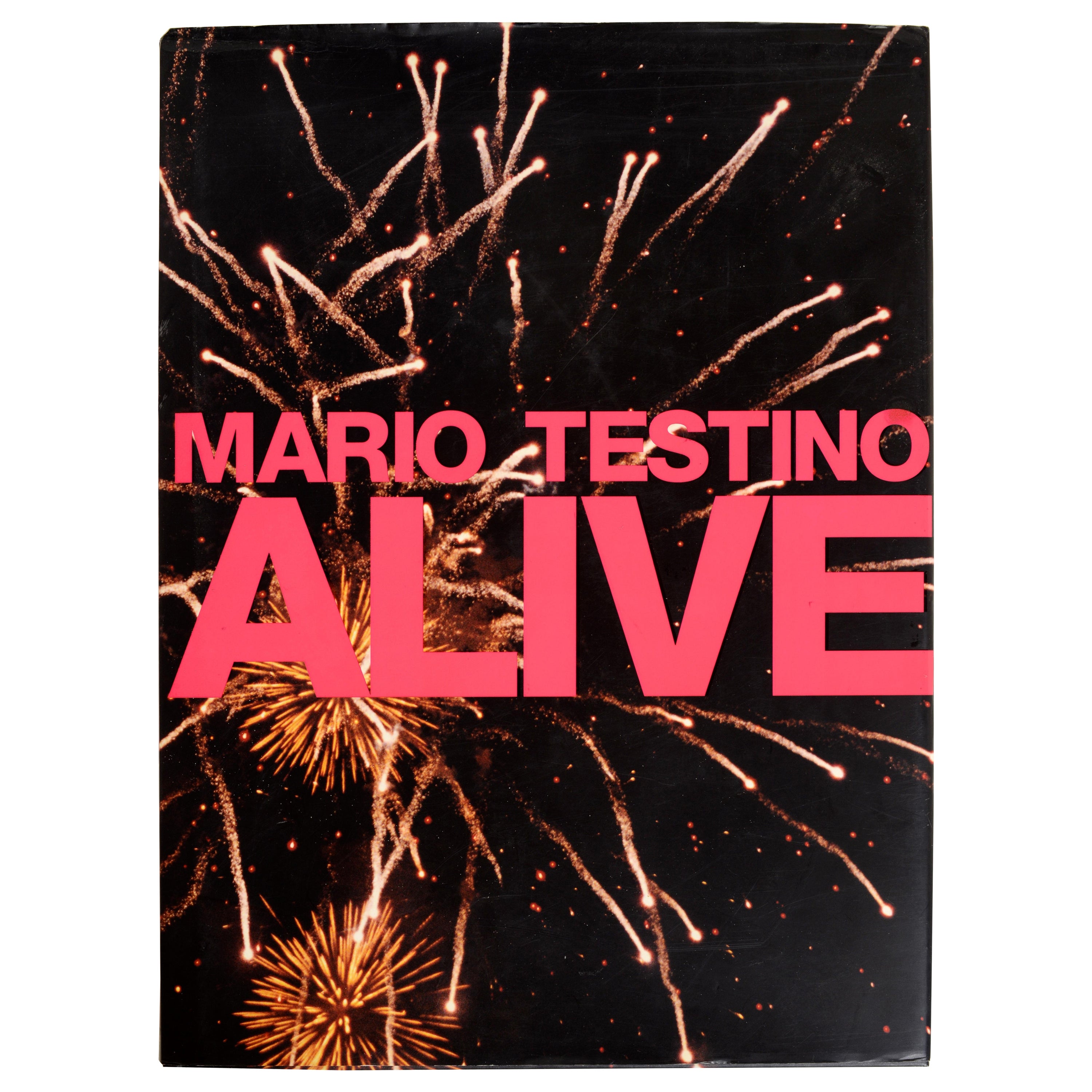 Mario Testino Alive Introduction by Gwenth Paltrow, Stated 1st Ed For Sale