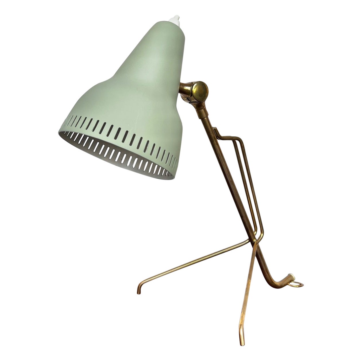 Mid-Century Modern Swedish Desk and Wall Lamp by Falkenbergs Belysning