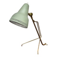 Mid-Century Modern Swedish Desk and Wall Lamp by Falkenbergs Belysning