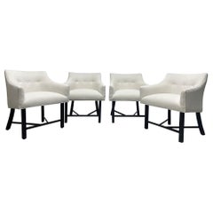 Set of Four Harvey Probber Lounge Chairs