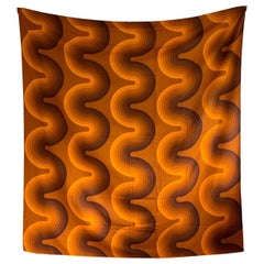 Verner Panton ‘Curve’ Textile for Swiss Mira-X, 1970s