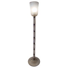 Purple Murano Glass Floor Lamp